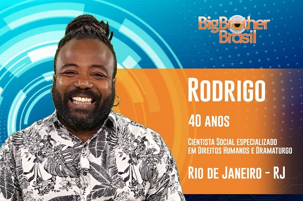 Rodrigo, 40 anos, cientista social especializado em direitos humanos, dramaturgo e carioca (Foto: Divulgação) Rodrigo, 40 anos, cientista social especializado em direitos humanos, dramaturgo e carioca (Foto: Divulgação)
